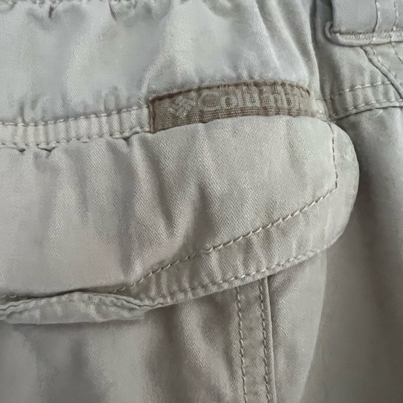 Columbia tan cargo utility shorts men’s size 34 - Picture 7 of 9